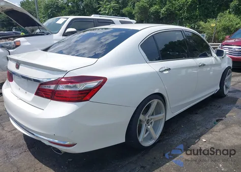 2016 Honda Accord Ex-L V-6 from USA, damaged, VIN 1HGCR3F84GA008755